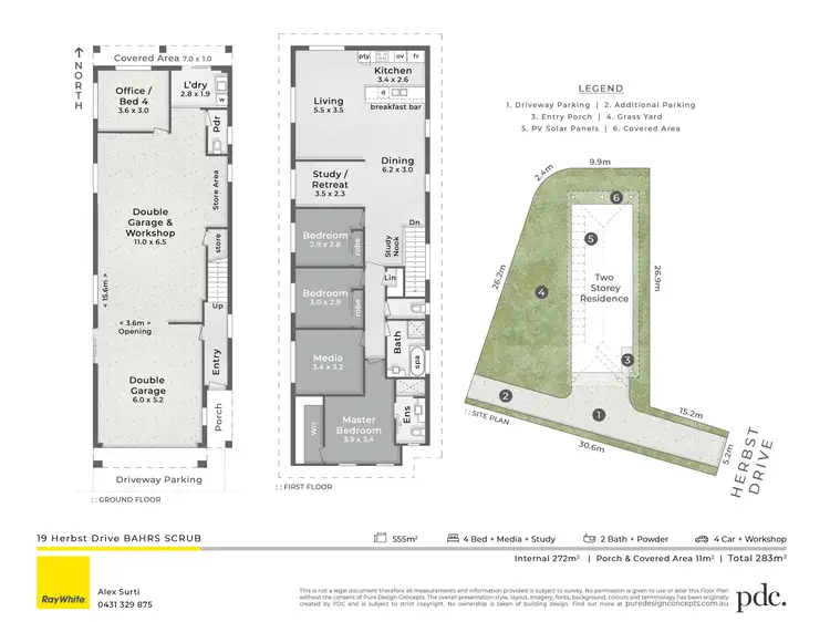 Floorplan of Homely house listing, 19 Herbst Drive, Bahrs Scrub QLD 4207