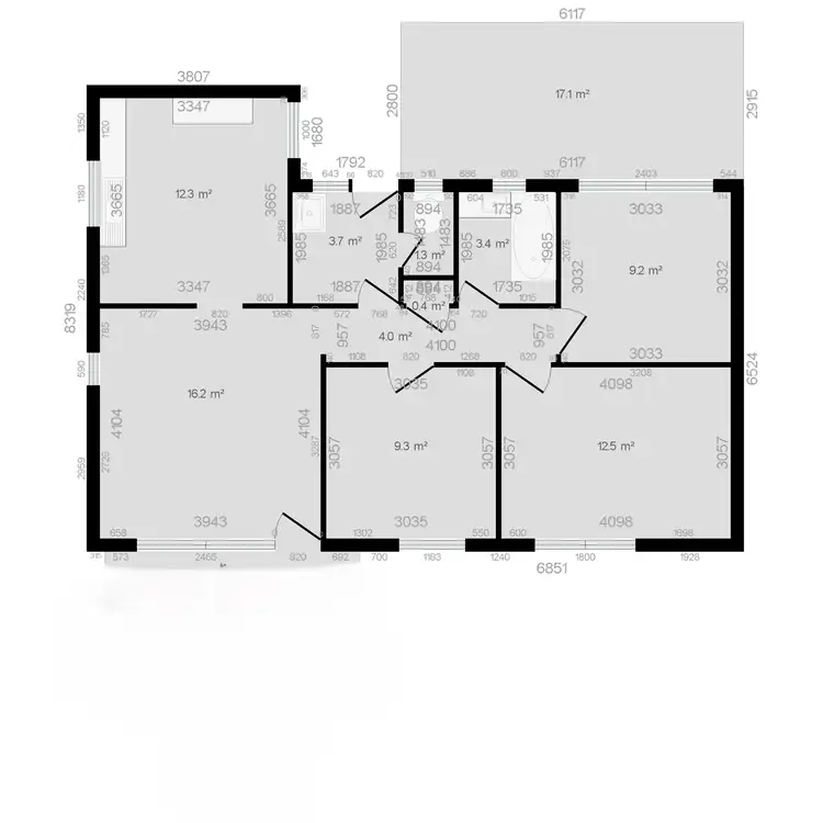Floorplan of Homely house listing, 23 Hubbard Way, Medina WA 6167