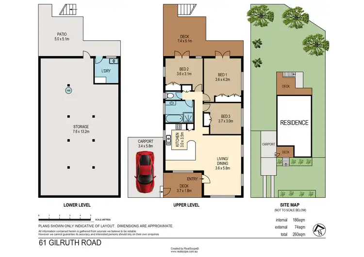 Floorplan of Homely house listing, 61 Gilruth Road, Kenmore QLD 4069
