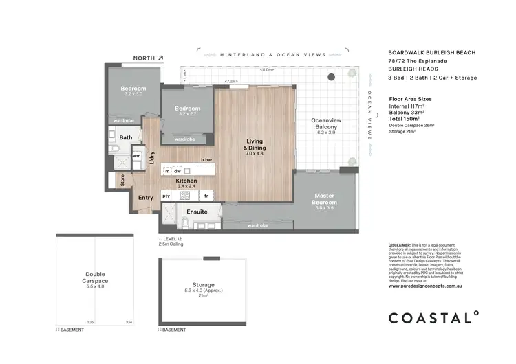 Floorplan of Homely apartment listing, 78/72 The Esplanade, Burleigh Heads QLD 4220