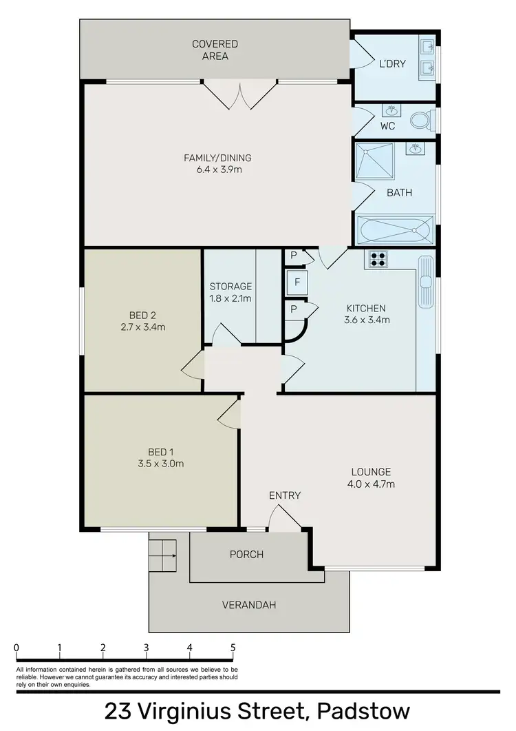 Floorplan of Homely house listing, 23 Virginius Street, Padstow NSW 2211