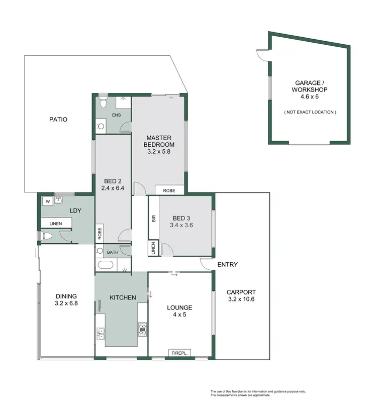 Floorplan of Homely house listing, 15 Hardaker Street, Eden Hill WA 6054