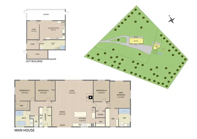 Floorplan of Homely rural property listing, 890 Boolarra-Foster Rd, Wonga VIC 3960