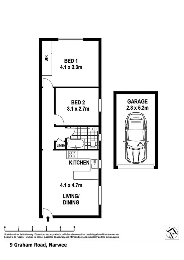 Floorplan of Homely apartment listing, 3/9 Graham Road, Narwee NSW 2209