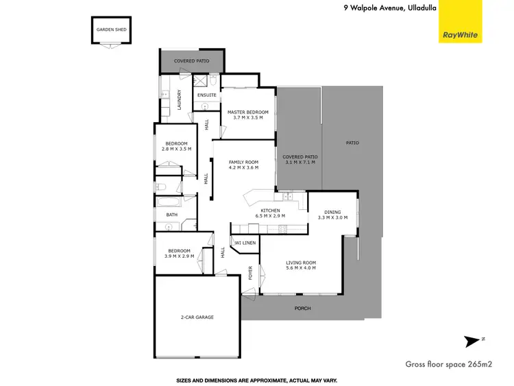 Floorplan of Homely house listing, 9 Walpole Avenue, Ulladulla NSW 2539