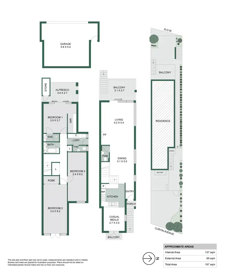 Floorplan of Homely house listing, 31D Curtin Avenue, Cottesloe WA 6011