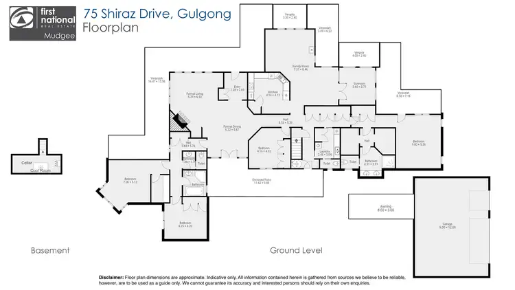 Floorplan of Homely rural property listing, 75 Shiraz Drive, Gulgong NSW 2852