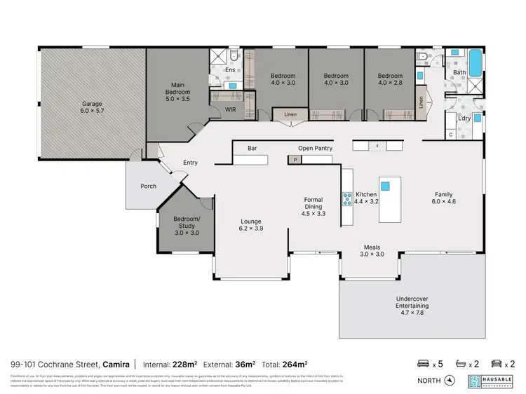 Floorplan of Homely house listing, 99-101 Cochrane Street, Camira QLD 4300