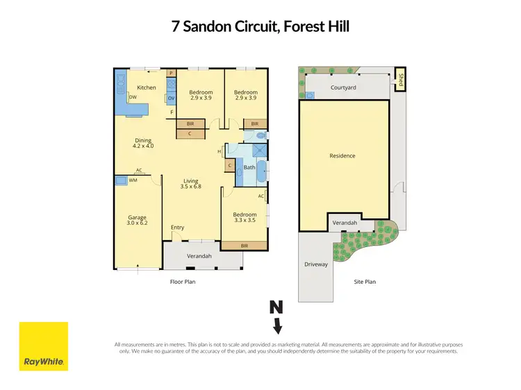 Floorplan of Homely house listing, 7 Sandon Circuit, Forest Hill VIC 3131