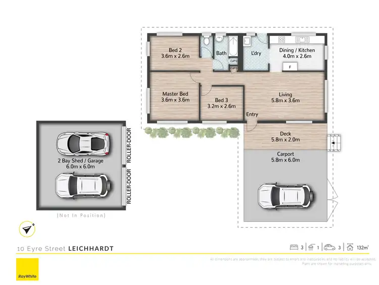 Floorplan of Homely house listing, 10 Eyre Street, Leichhardt QLD 4305