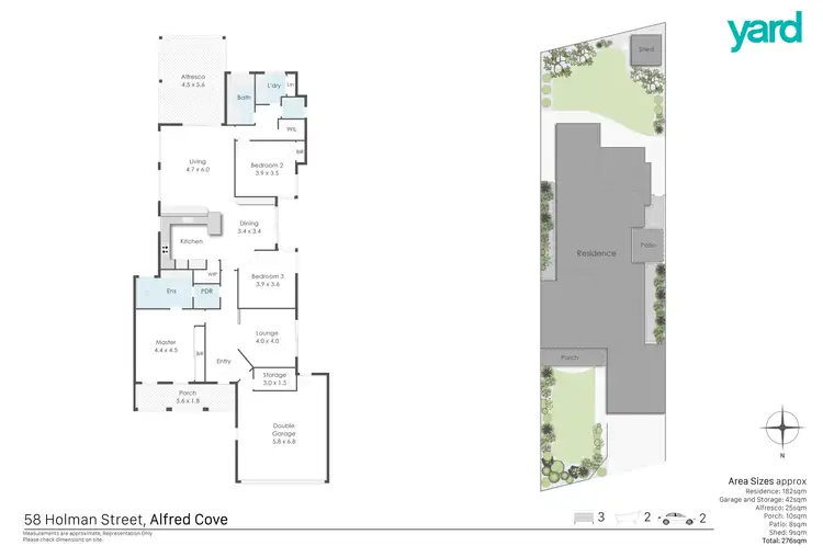 Floorplan of Homely house listing, 58 Holman Street, Alfred Cove WA 6154