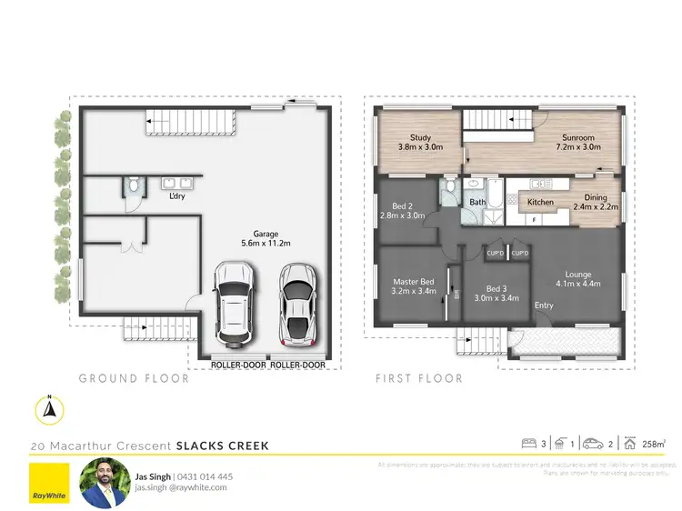 Floorplan of Homely house listing, 20 Macarthur Crescent, Slacks Creek QLD 4127
