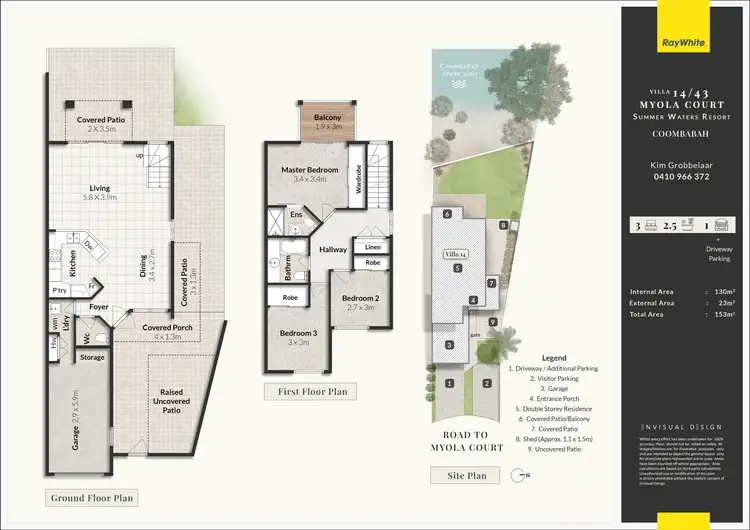 Floorplan of Homely townhouse listing, 14/43 Myola Court, Coombabah QLD 4216