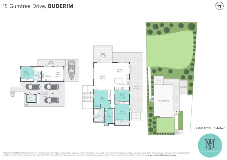 Floorplan of Homely house listing, 15 Gumtree Drive, Buderim QLD 4556