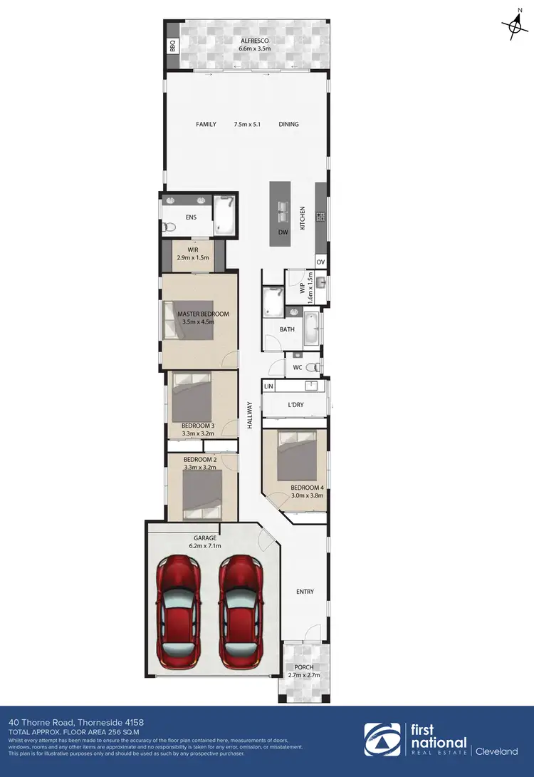 Floorplan of Homely house listing, 40 Thorne Road, Thorneside QLD 4158