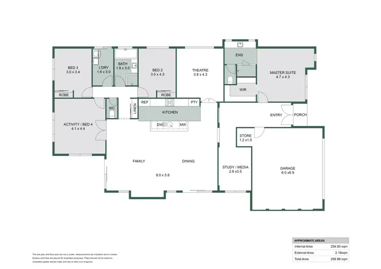 Floorplan of Homely house listing, 9 Bertha Loop, Dudley Park WA 6210