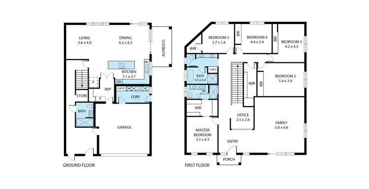 Floorplan of Homely house listing, 4 Yaraan Place, Orange NSW 2800