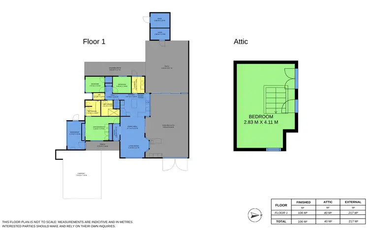 Floorplan of Homely house listing, 3 Hudson Place, West Busselton WA 6280