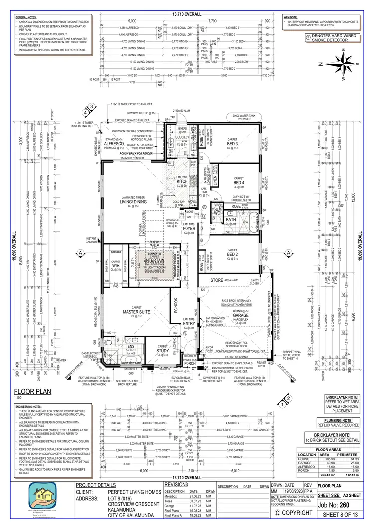 Floorplan of Homely house listing, 9/16 Crestview Crescent, Kalamunda WA 6076