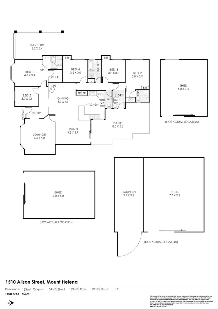 Floorplan of Homely house listing, 1510 Alison Street, Mount Helena WA 6082