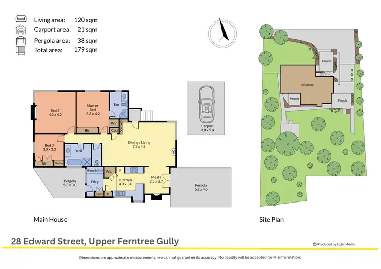Floorplan of Homely house listing, 28 Edward Street, Upper Ferntree Gully VIC 3156