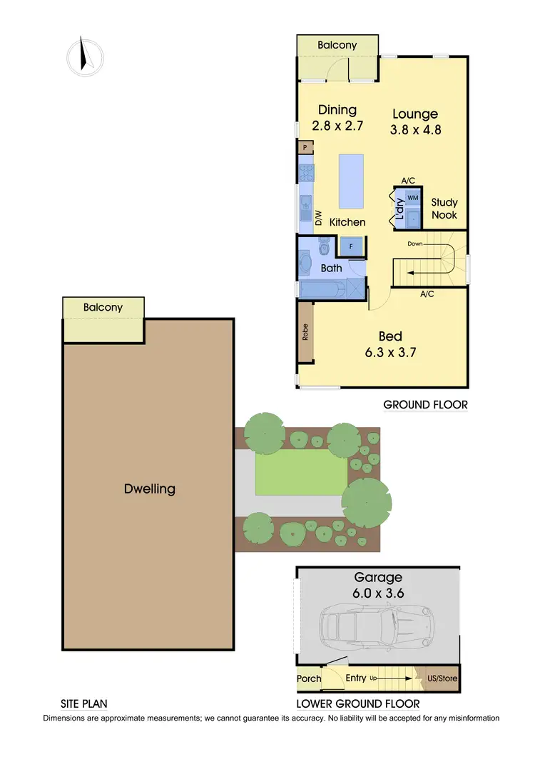 Floorplan of Homely townhouse listing, 11/25 Pottage Circuit, Macleod VIC 3085