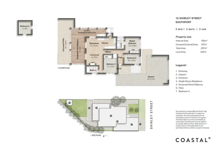 Floorplan of Homely house listing, 13 Shirley Street, Southport QLD 4215