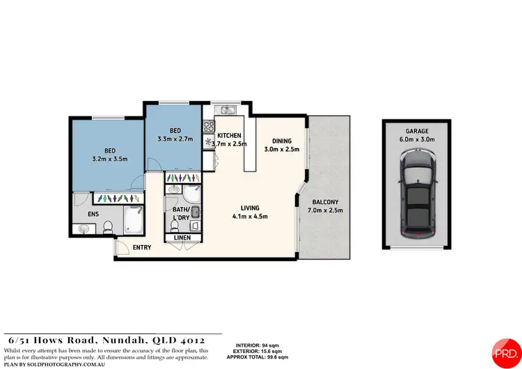 Floorplan of Homely unit listing, 6/51 Hows Road, Nundah QLD 4012