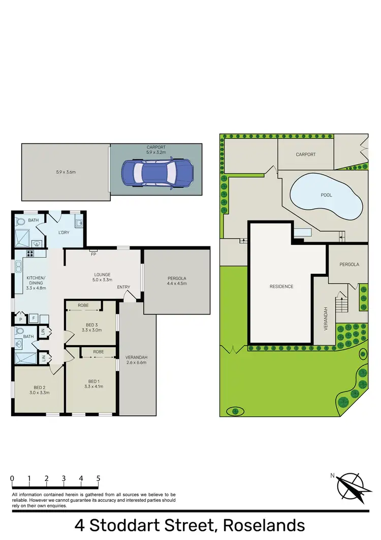 Floorplan of Homely house listing, 4 Stoddart Street, Roselands NSW 2196