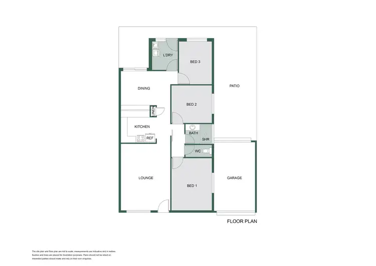 Floorplan of Homely unit listing, 2/7-9 Day Road, Mandurah WA 6210