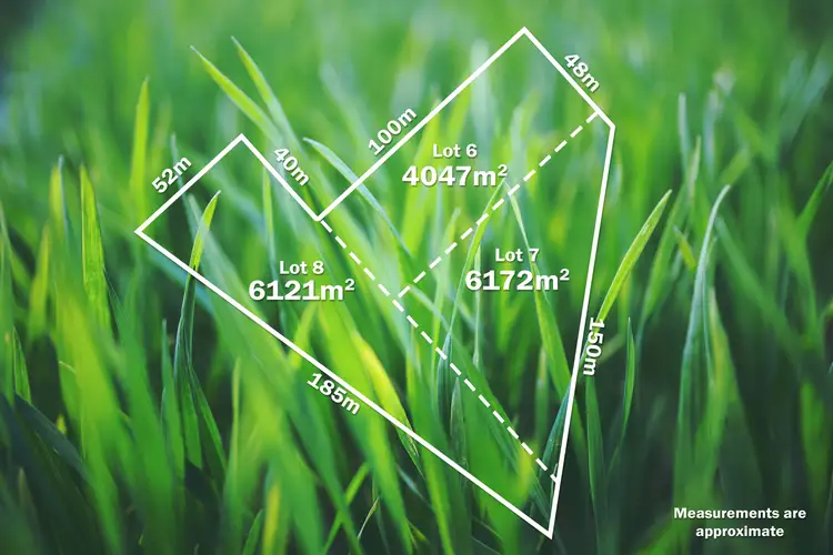 Floorplan of Homely land listing, LOT 6, 7 & 8 Carey's Road, Scarsdale VIC 3351