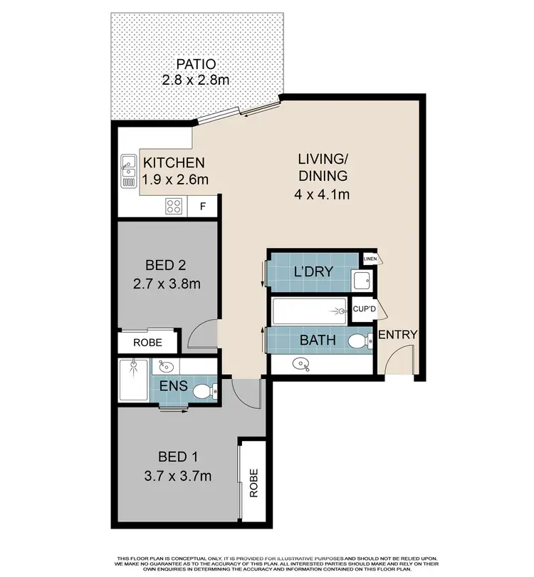 Floorplan of Homely unit listing, 76/150 Duporth Avenue, Maroochydore QLD 4558