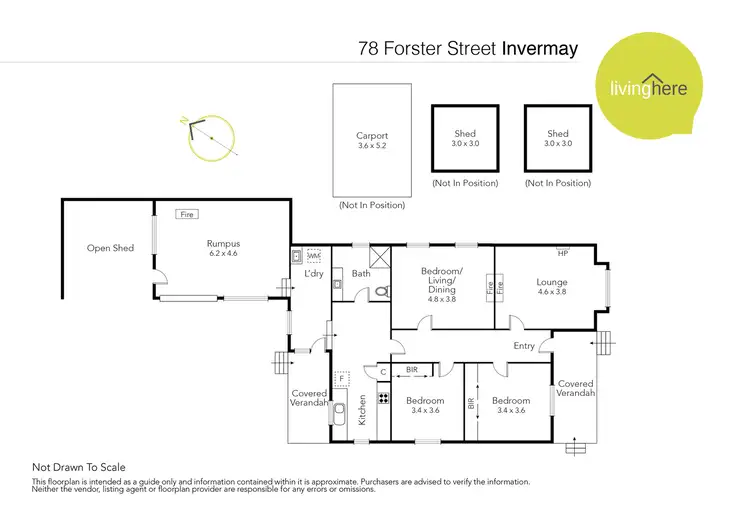 Floorplan of Homely house listing, 78 Forster Street, Invermay TAS 7248