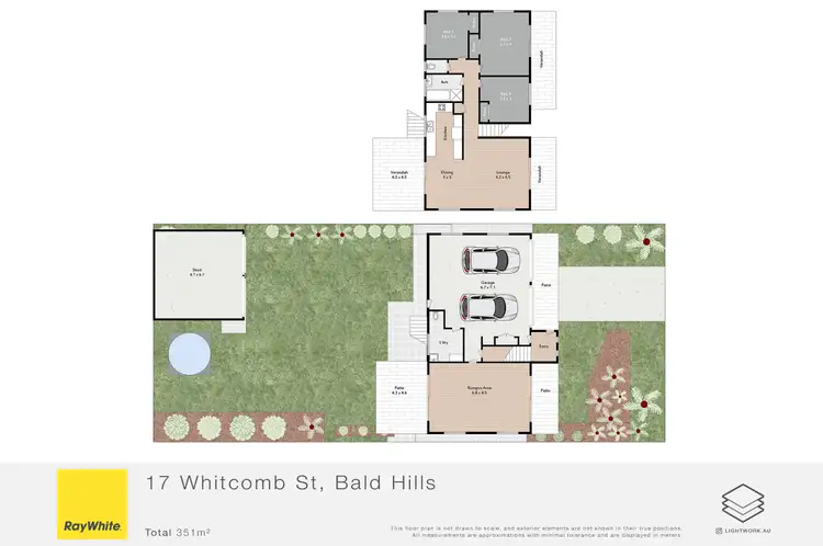 Floorplan of Homely house listing, 17 Whitcomb Street, Bald Hills QLD 4036
