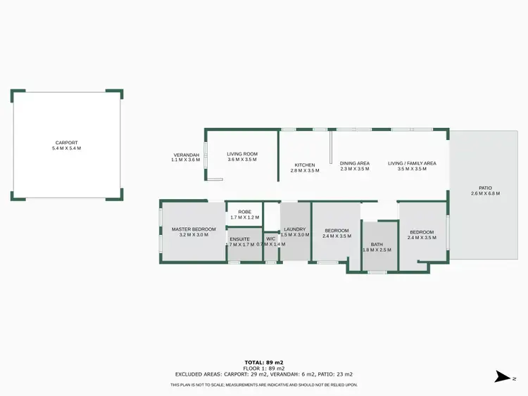 Floorplan of Homely house listing, 47 Coopers Mill Way, Ravenswood WA 6208