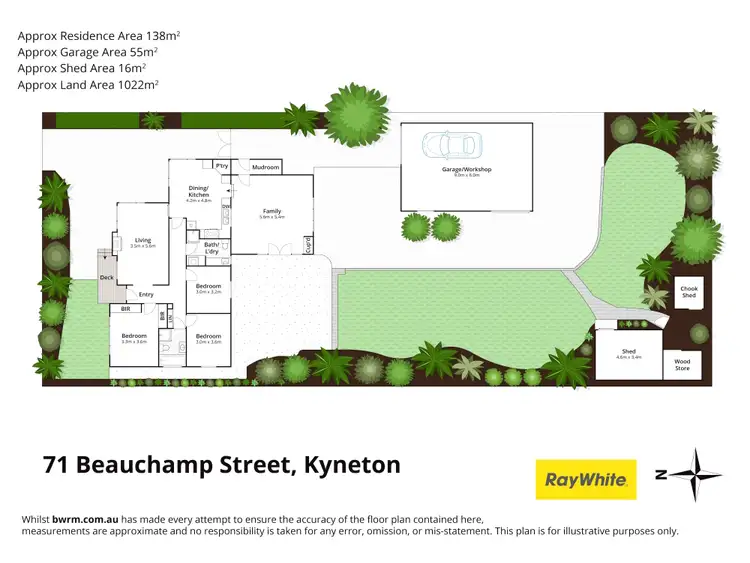 Floorplan of Homely house listing, 71 Beauchamp Street, Kyneton VIC 3444