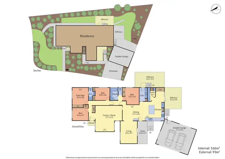 Floorplan of Homely house listing, 1 De Wint Court, Scoresby VIC 3179