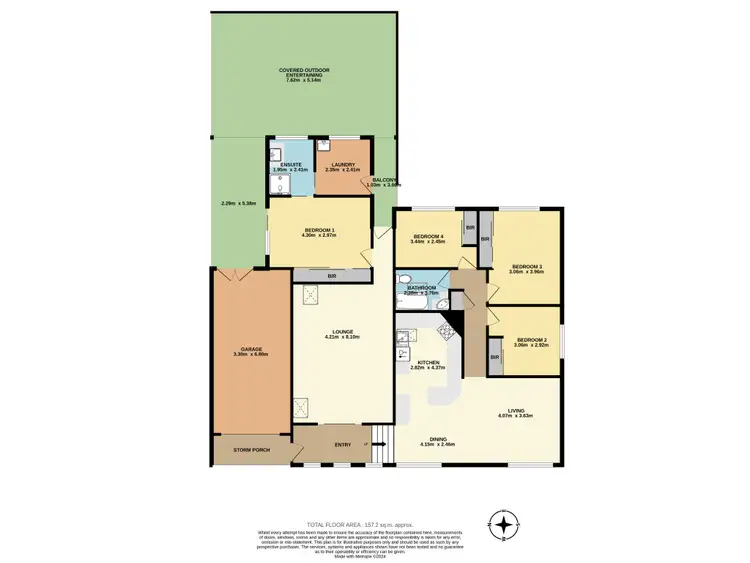 Floorplan of Homely house listing, 19 Elouera Crescent, Kanahooka NSW 2530