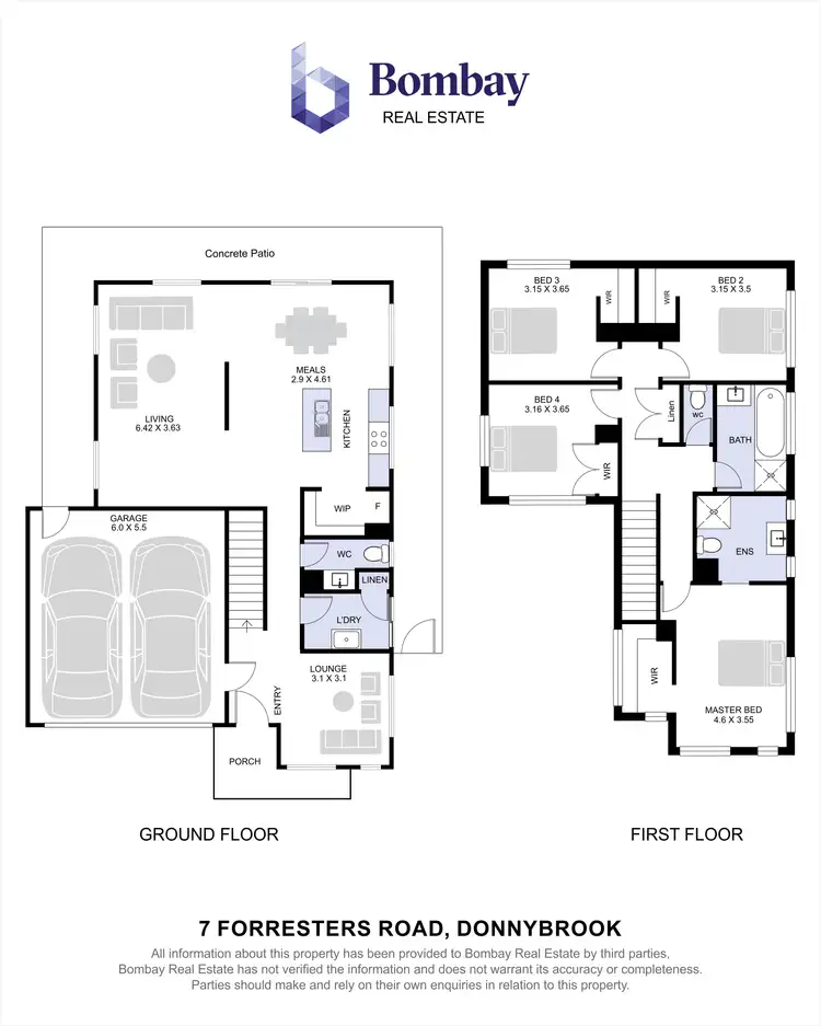Floorplan of Homely house listing, 7 Forresters Road, Donnybrook VIC 3064