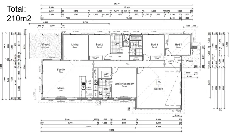 Floorplan of Homely house listing, 21 Dinden Road, South Ripley QLD 4306