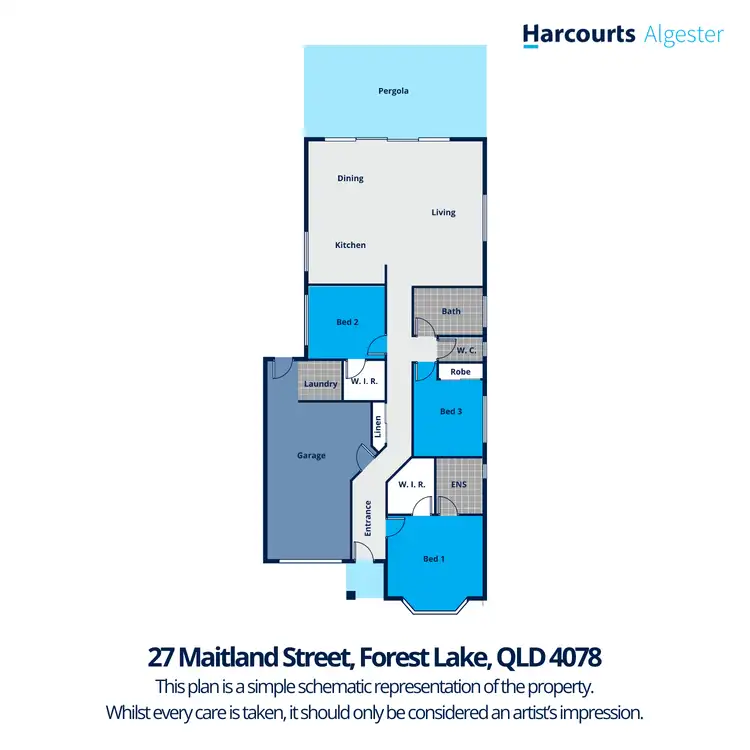 Floorplan of Homely house listing, 27 Maitland Street, Forest Lake QLD 4078
