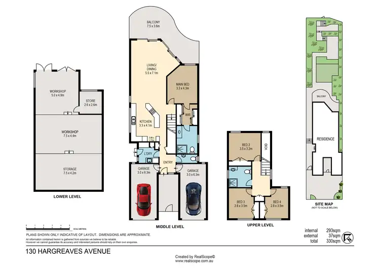 Floorplan of Homely house listing, 130 Hargreaves Avenue, Chelmer QLD 4068