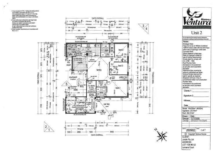 Floorplan of Homely villa listing, 6B Lemana Court, Nollamara WA 6061