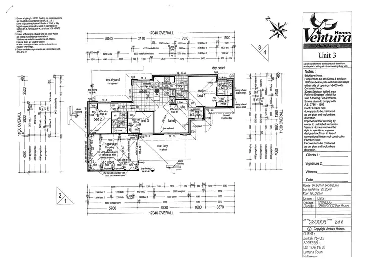 Floorplan of Homely villa listing, 6C Lemana Court, Nollamara WA 6061