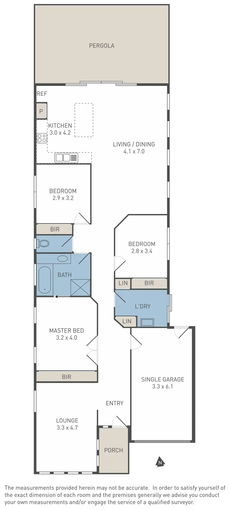 Floorplan of Homely house listing, 8 Durrol Way, Caroline Springs VIC 3023