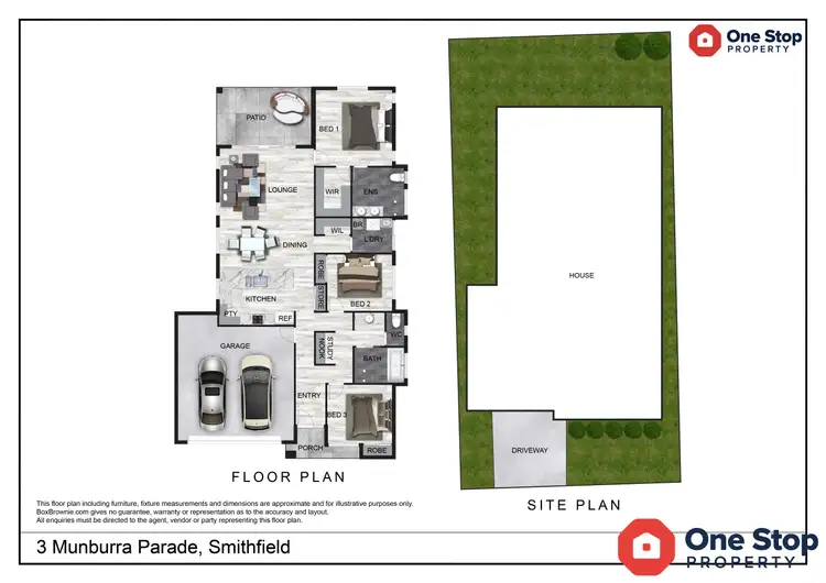 Floorplan of Homely house listing, 3 Munburra Parade, Smithfield QLD 4878