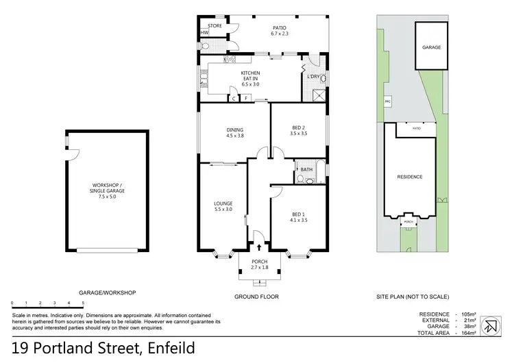 Floorplan of Homely house listing, 19 PORTLAND STREET, Enfield NSW 2136