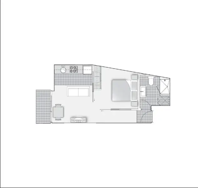 Floorplan of Homely apartment listing, 3012/283 City Road, Southbank VIC 3006