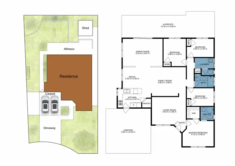 Floorplan of Homely house listing, 46 Boongala Circuit, Canning Vale WA 6155