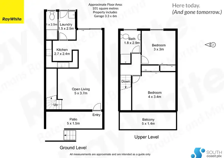Floorplan of Homely townhouse listing, 20/26-28 Native Way, Moruya Heads NSW 2537